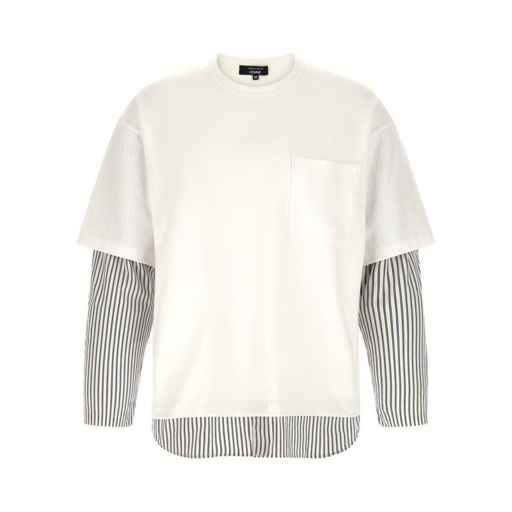 Comme Des Garçons White Cotton Men's T-Shirt